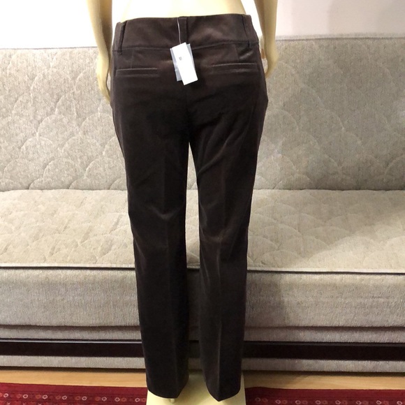 🌺🌺 TWO NWT ANN TAYLOR VELVET PANTS SIZE 8 - Picture 6 of 16